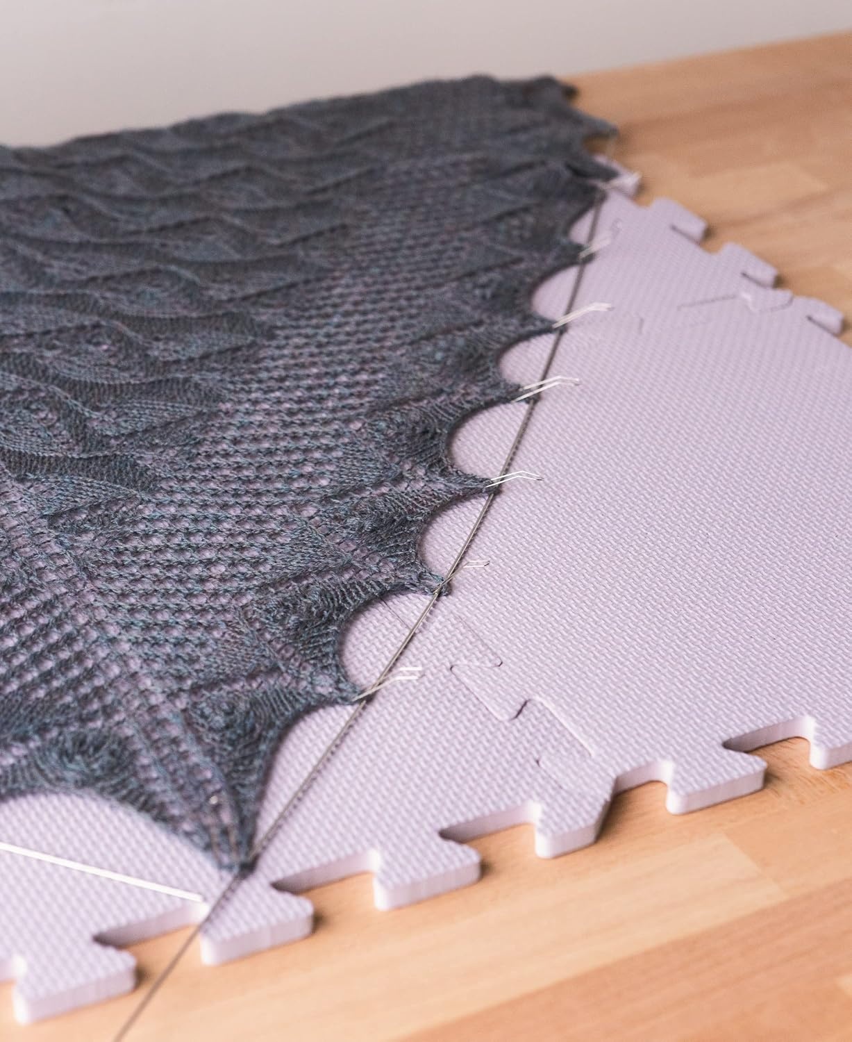 image:imageKnit Picks Blocking Mats for Knitting and Crochet Pack of 9 Textured Blocking BoardsRegular