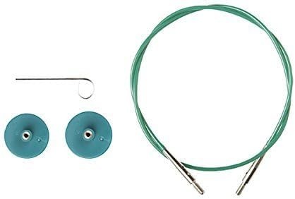 image:imageKnit Picks Interchangeable Circular Knitting Needle Cable 16 Green For Short Tip Interchangeable knitting needles creates 16 inch total length including needle length when attached47