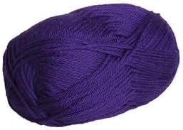 image:imageKnit Picks Mighty Stitch Teal Wool Blend Yarn Pack for Crocheting 10 skeins 1000g of merino wool and acrylic blend worsted weight knitting yarn in Spruce Heather colorEggplant