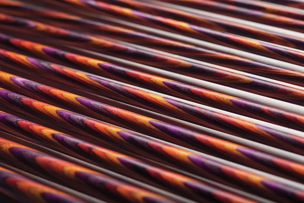 image:imageKnit Picks Straight Single Point Wood Knitting Needle Set US 411 Radiant 10Radiant