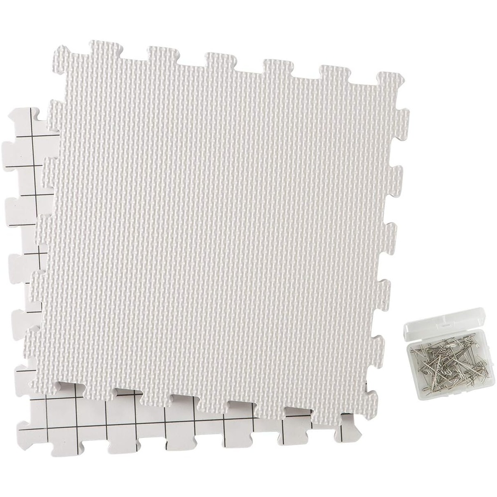 image:imageKnit Picks Blocking Mats for Knitting and Crochet Pack of 9 Textured Blocking BoardsPremium