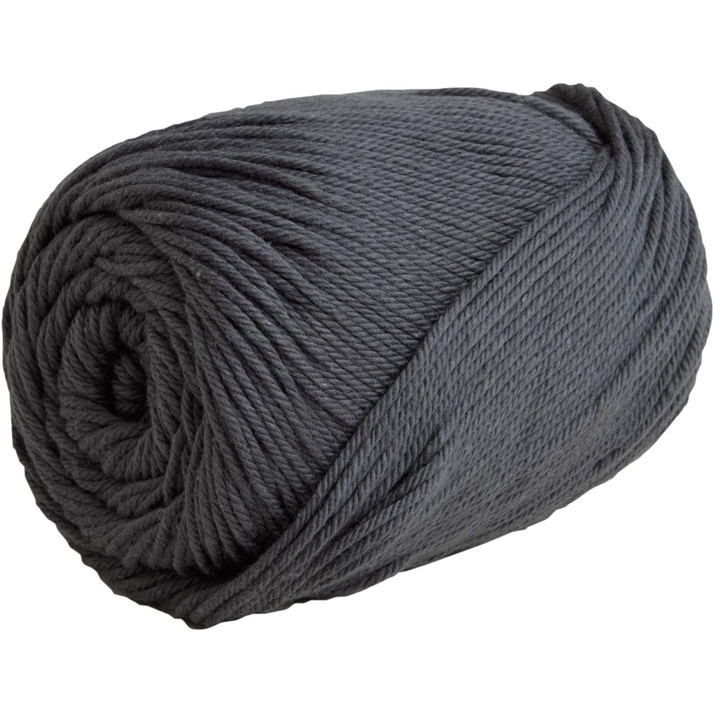 image:imageKnit Picks Dishie White Worsted Weight 100 Cotton Yarn for Crocheting  100g of solid colored yarn in Swan color for dishcloths machine washableAsh