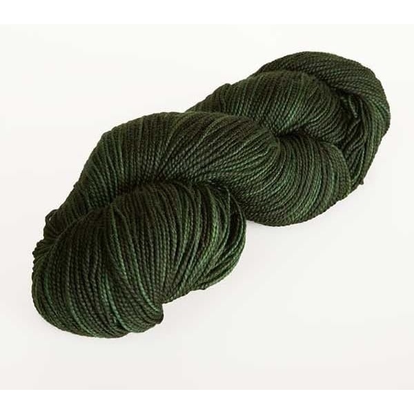 image:imageKnit Picks Hawthorne Black Merino Wool Sock Yarn for Knitting  100g hank of hand dyed yarn for socks in Blackbird color machine washableConifer
