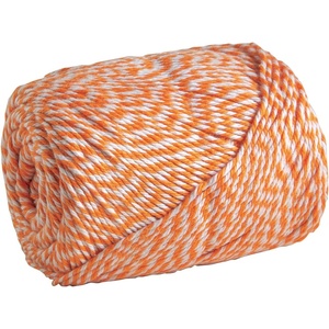 Knit Picks Dishie Red Worsted Weight 100% Cotton Yarn for Crocheting | 100g of twist colored yarn in Fiesta Red color for dishcloths, machine washable.(Clementine)