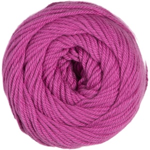Knit Picks Dishie White Worsted Weight 100% Cotton Yarn for Crocheting | 100g of solid colored yarn in Swan color for dishcloths, machine washable.(Bougainvillea)