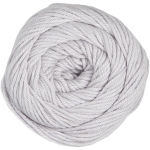 Knit Picks Dishie White Worsted Weight 100% Cotton Yarn for Crocheting | 100g of solid colored yarn in Swan color for dishcloths, machine washable.(Light Gray)