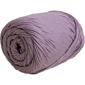 Knit Picks Dishie White Worsted Weight 100% Cotton Yarn for Crocheting | 100g of solid colored yarn in Swan color for dishcloths, machine washable.(Lilac Mist)