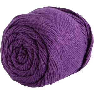 Knit Picks Dishie White Worsted Weight 100% Cotton Yarn for Crocheting | 100g of solid colored yarn in Swan color for dishcloths, machine washable.(Mulberry)