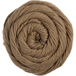 Knit Picks Dishie White Worsted Weight 100% Cotton Yarn for Crocheting | 100g of solid colored yarn in Swan color for dishcloths, machine washable.(Mushroom)