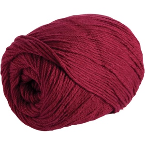 Knit Picks Dishie White Worsted Weight 100% Cotton Yarn for Crocheting | 100g of solid colored yarn in Swan color for dishcloths, machine washable.(Pomegranate)