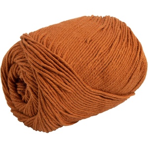 Knit Picks Dishie White Worsted Weight 100% Cotton Yarn for Crocheting | 100g of solid colored yarn in Swan color for dishcloths, machine washable.(Sunbaked)