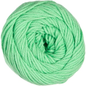 Knit Picks Dishie White Worsted Weight 100% Cotton Yarn for Crocheting | 100g of solid colored yarn in Swan color for dishcloths, machine washable.(Turf)