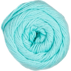 Knit Picks Dishie White Worsted Weight 100% Cotton Yarn for Crocheting | 100g of solid colored yarn in Swan color for dishcloths, machine washable.(Wave)