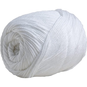 Knit Picks Dishie White Worsted Weight 100% Cotton Yarn for Crocheting | 100g of solid colored yarn in Swan color for dishcloths, machine washable.(White)