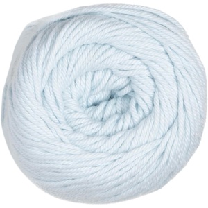 Knit Picks Dishie White Worsted Weight 100% Cotton Yarn for Crocheting | 100g of solid colored yarn in Swan color for dishcloths, machine washable.(Wisp)