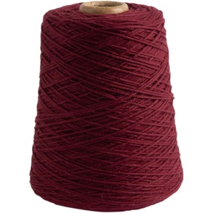 Knit Picks Dishie White Worsted Weight 100% Cotton Yarn for Dishcloths | 400g cone of soft solid colored knitting yarn in White color for crocheting, machine washable.(Pomegranate)