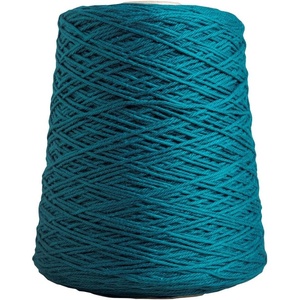 Knit Picks Dishie White Worsted Weight 100% Cotton Yarn for Dishcloths | 400g cone of soft solid colored knitting yarn in White color for crocheting, machine washable.(Kenai)