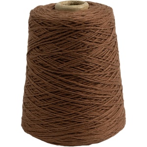 Knit Picks Dishie White Worsted Weight 100% Cotton Yarn for Dishcloths | 400g cone of soft solid colored knitting yarn in White color for crocheting, machine washable.(Hickory)