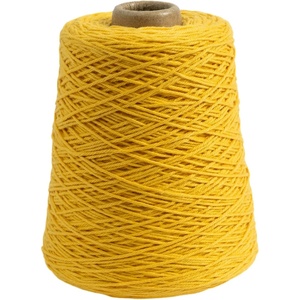 Knit Picks Dishie White Worsted Weight 100% Cotton Yarn for Dishcloths | 400g cone of soft solid colored knitting yarn in White color for crocheting, machine washable.(Sunny Day)